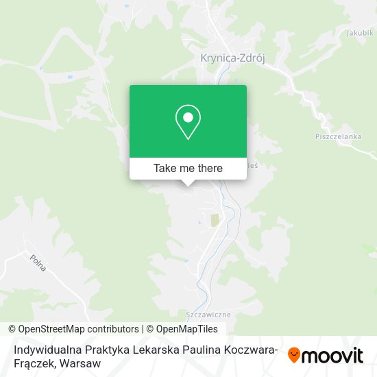 Indywidualna Praktyka Lekarska Paulina Koczwara-Frączek map