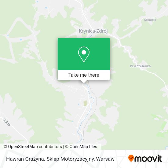 Hawran Grażyna. Sklep Motoryzacyjny map