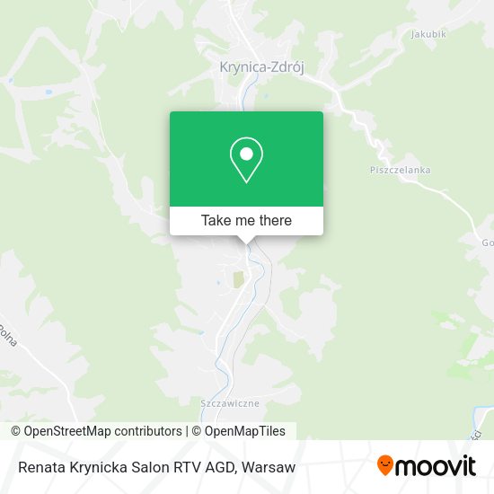 Renata Krynicka Salon RTV AGD map