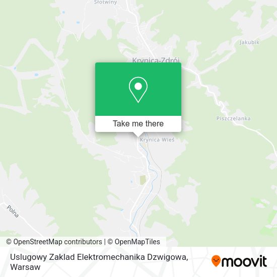 Uslugowy Zaklad Elektromechanika Dzwigowa map