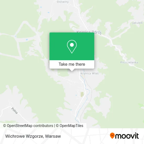 Карта Wichrowe Wzgorze