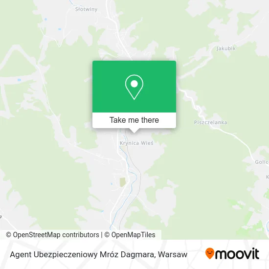 Agent Ubezpieczeniowy Mróz Dagmara map