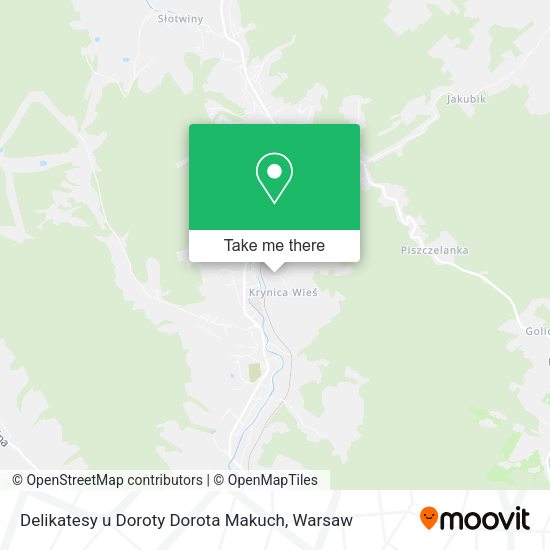 Delikatesy u Doroty Dorota Makuch map