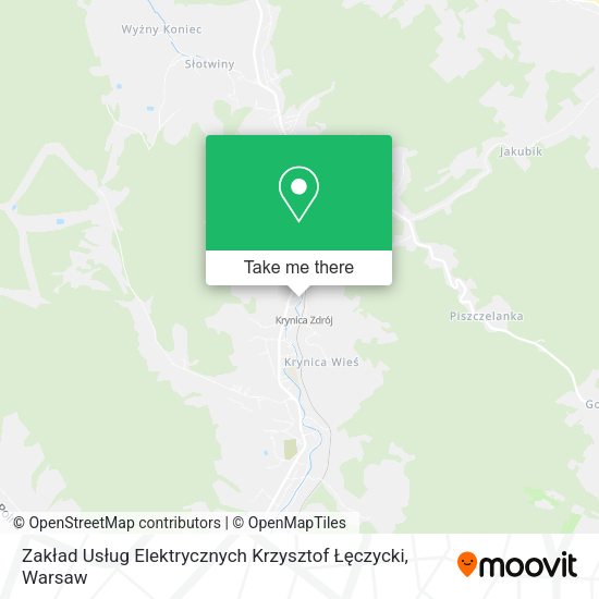 Zakład Usług Elektrycznych Krzysztof Łęczycki map