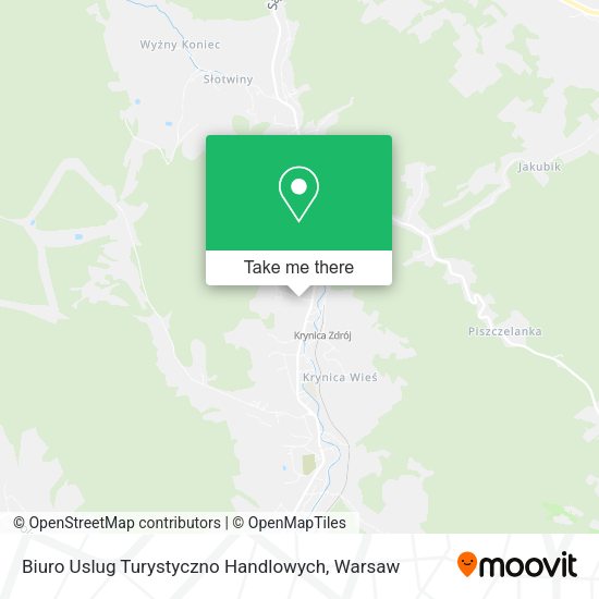 Biuro Uslug Turystyczno Handlowych map