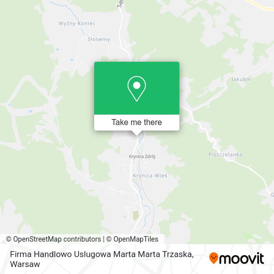 Firma Handlowo Uslugowa Marta Marta Trzaska map