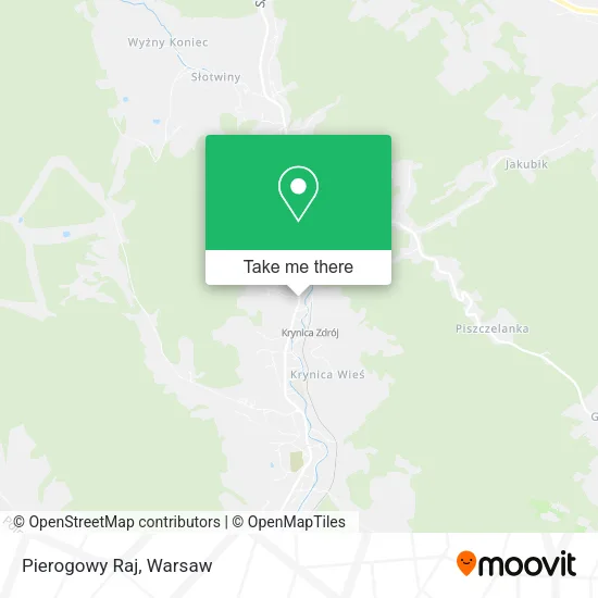 Карта Pierogowy Raj
