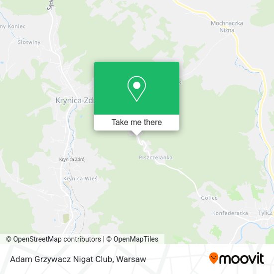 Adam Grzywacz Nigat Club map