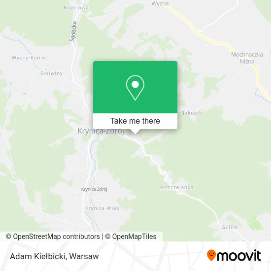 Карта Adam Kiełbicki