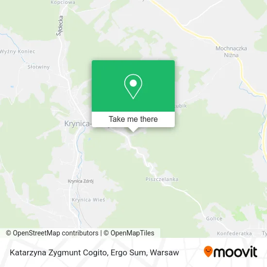 Карта Katarzyna Zygmunt Cogito, Ergo Sum