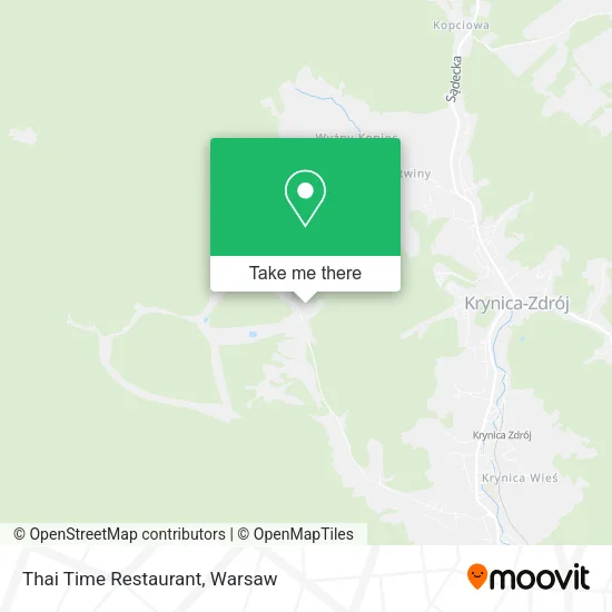 Карта Thai Time Restaurant