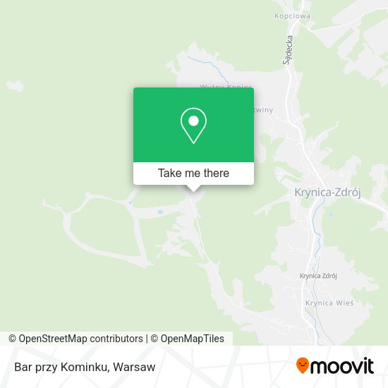 Bar przy Kominku map