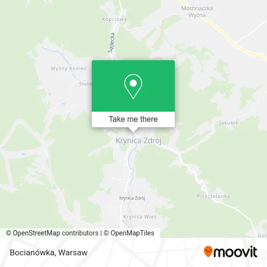 Карта Bocianówka