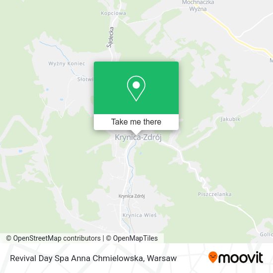 Revival Day Spa Anna Chmielowska map