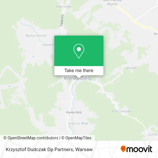 Карта Krzysztof Dudczak Dp Partners