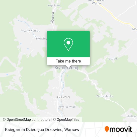 Księgarnia Dziecięca Drzewiec map