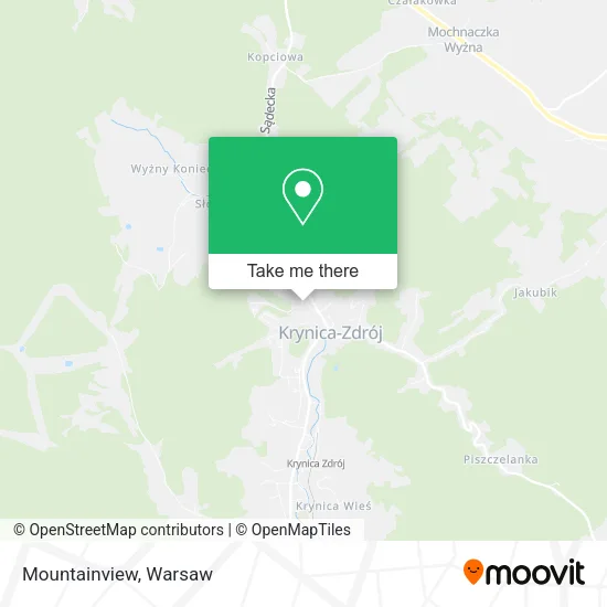 Карта Mountainview
