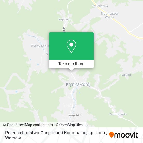 Przedsiębiorstwo Gospodarki Komunalnej sp. z o.o. map