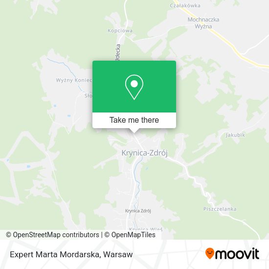 Expert Marta Mordarska map