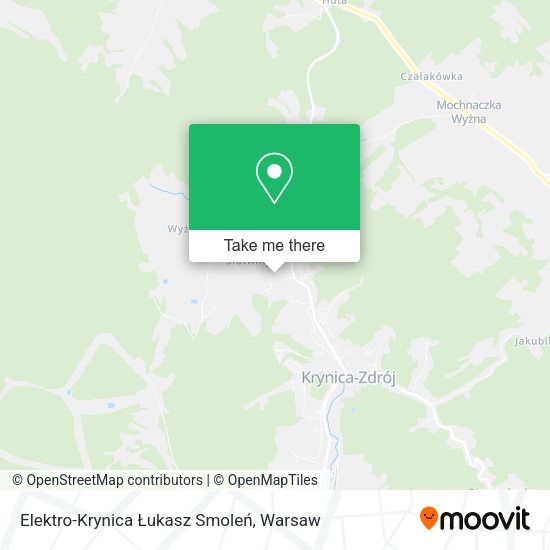 Elektro-Krynica Łukasz Smoleń map