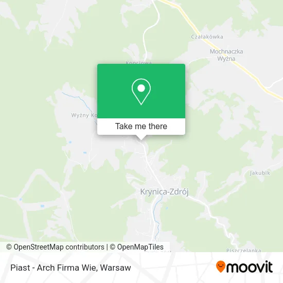 Карта Piast - Arch Firma Wie