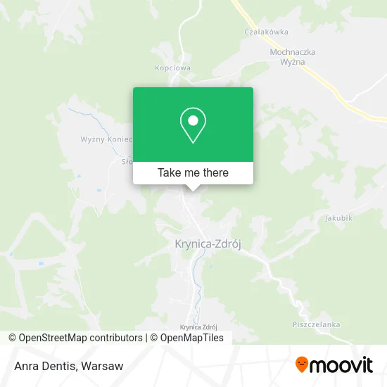 Карта Anra Dentis