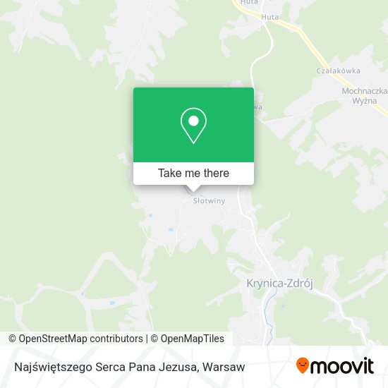 Najświętszego Serca Pana Jezusa map