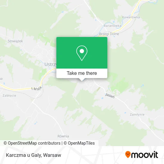Karczma u Galy map