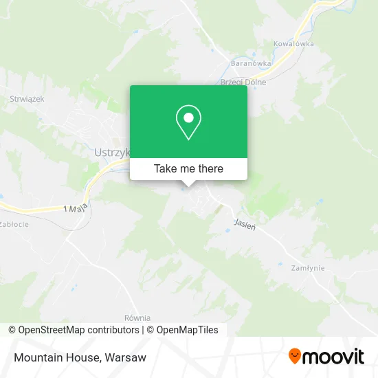 Карта Mountain House