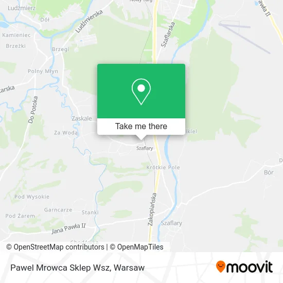 Pawel Mrowca Sklep Wsz map