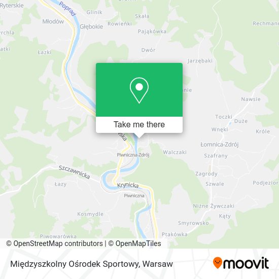 Międzyszkolny Ośrodek Sportowy map