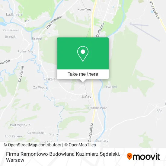 Firma Remontowo-Budowlana Kazimierz Sądelski map