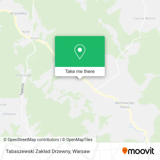 Карта Tabaszewski Zakład Drzewny