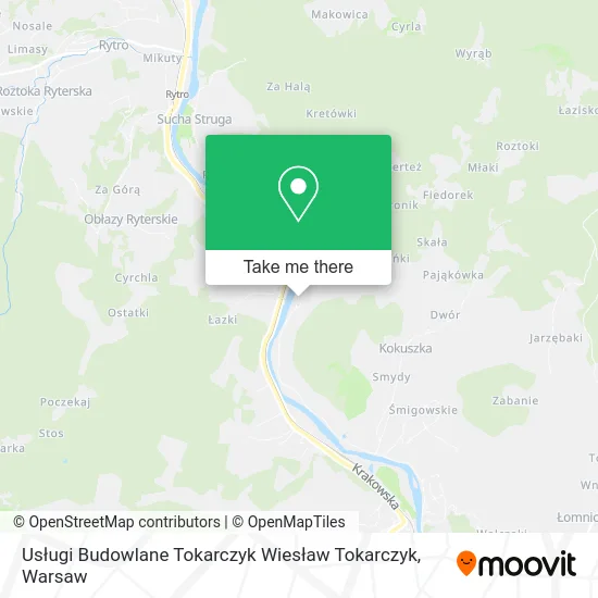 Usługi Budowlane Tokarczyk Wiesław Tokarczyk map