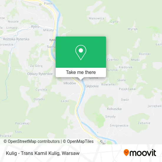 Kulig - Trans Kamil Kulig map