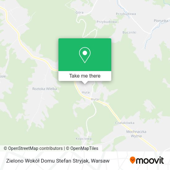 Zielono Wokół Domu Stefan Stryjak map