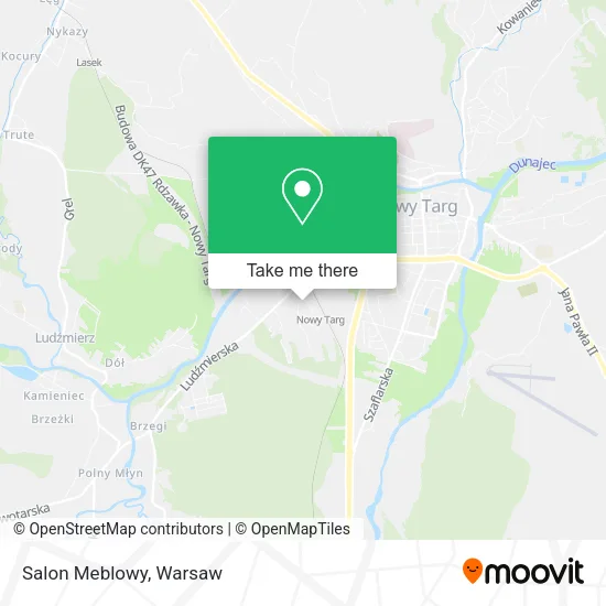 Карта Salon Meblowy