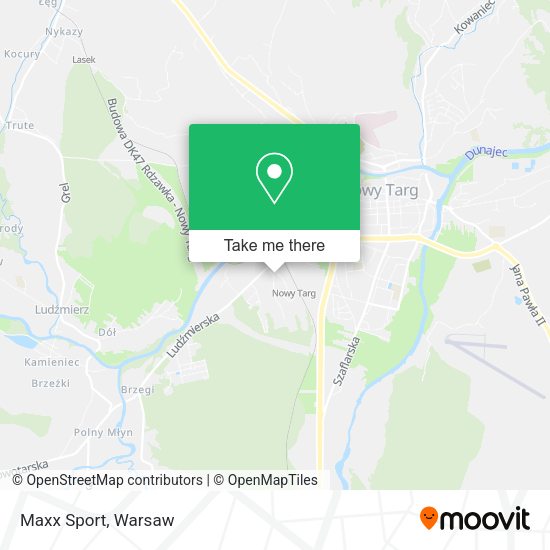 Maxx Sport map