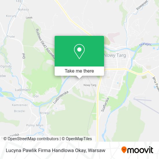 Lucyna Pawlik Firma Handlowa Okay map