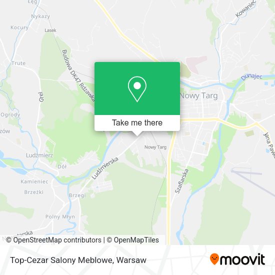 Top-Cezar Salony Meblowe map