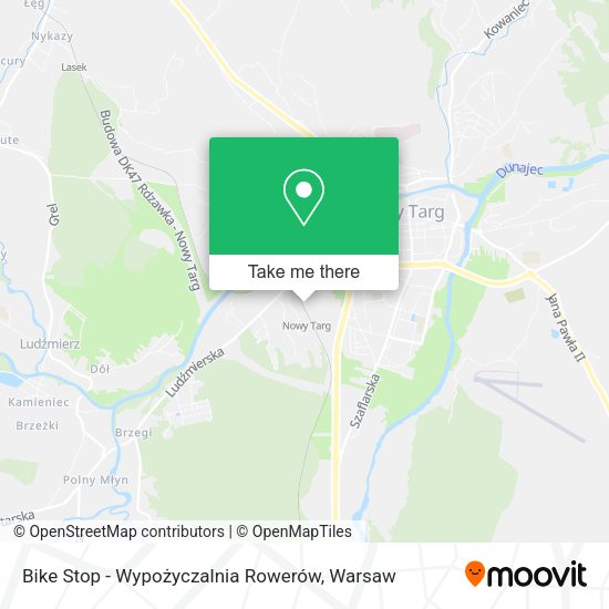 Bike Stop - Wypożyczalnia Rowerów map