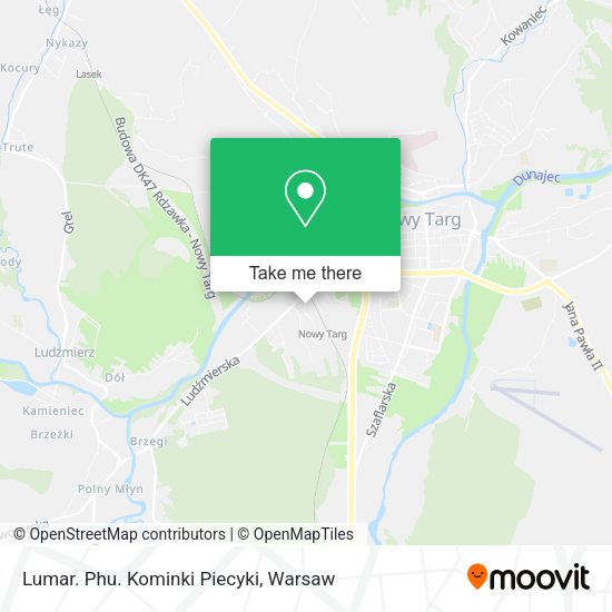 Lumar. Phu. Kominki Piecyki map