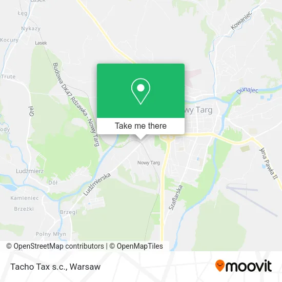 Карта Tacho Tax s.c.