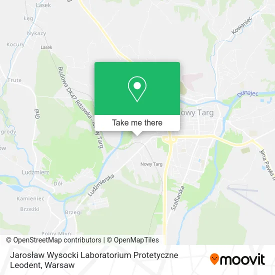 Карта Jarosław Wysocki Laboratorium Protetyczne Leodent