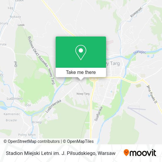 Stadion Miejski Letni im. J. Piłsudskiego map