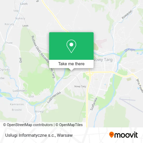 Карта Usługi Informatyczne s.c.
