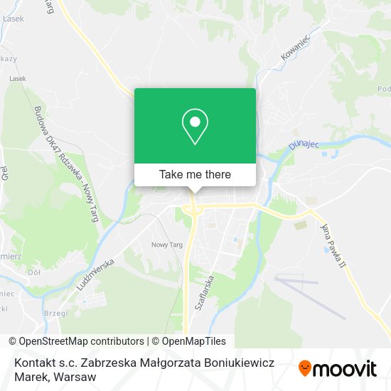 Kontakt s.c. Zabrzeska Małgorzata Boniukiewicz Marek map