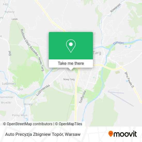 Карта Auto Precyzja Zbigniew Topór