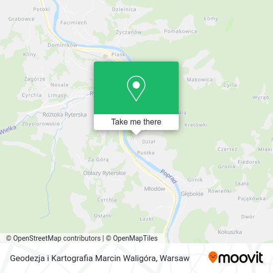 Geodezja i Kartografia Marcin Waligóra map