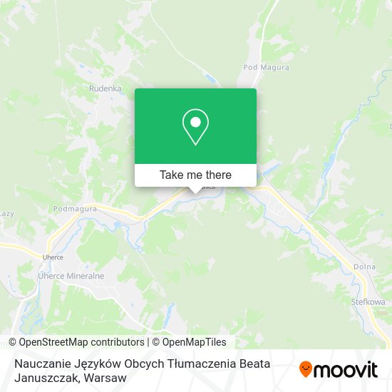 Nauczanie Języków Obcych Tłumaczenia Beata Januszczak map